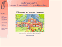 Tablet Screenshot of kita.waldorf-hd.de